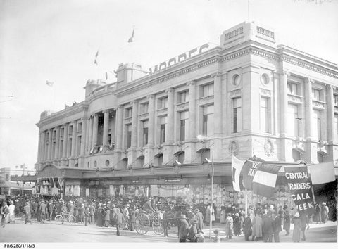 Moore's is a bloody big shop!