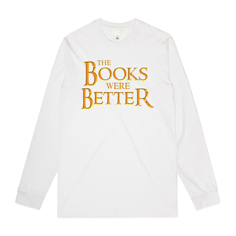 NEW STAPLE L/S - LOTR - The Books Were Better