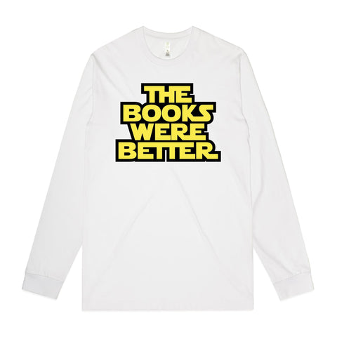 NEW STAPLE L/S - StarWars - The Books Were Better