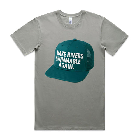 NEW STAPLE Make Rivers Swimmable Again - Teal