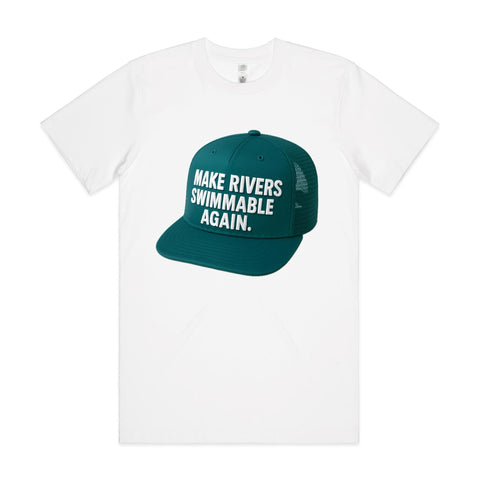 NEW CLASSIC Make Rivers Swimmable Again - Teal
