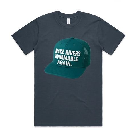 NEW CLASSIC Make Rivers Swimmable Again - Teal