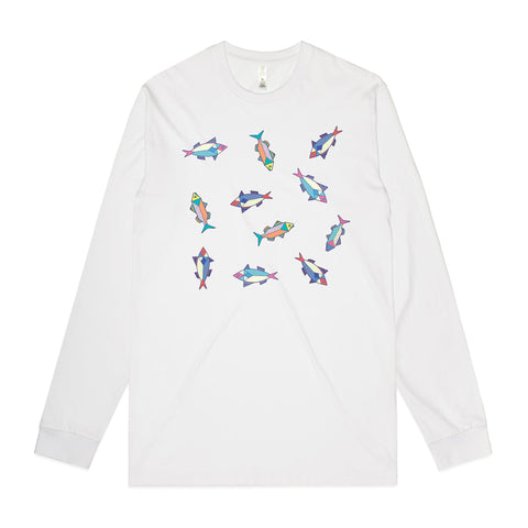 NEW STAPLE L/S - Fish Friends - Captain Jolley's Paddleboats