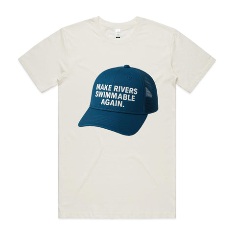 NEW STAPLE Make Rivers Swimmable Again - Blue