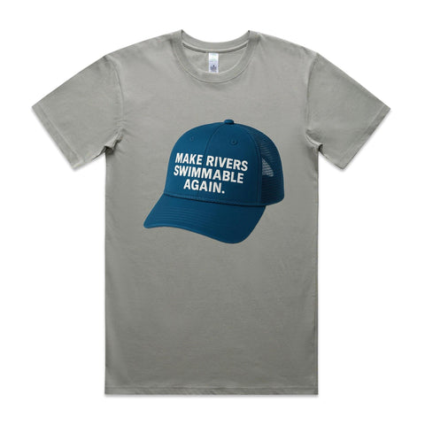 NEW STAPLE Make Rivers Swimmable Again - Blue